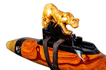 Ironwood Burl (desert) Native American Flute, Minor, Low E-4, #N13K